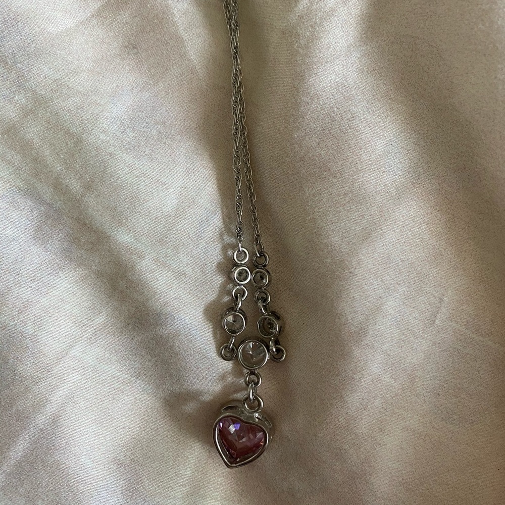 Crystal Heart Necklace - Picture 4 of 4
